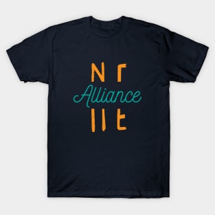 Alliance Nebraska City Typography T-Shirt